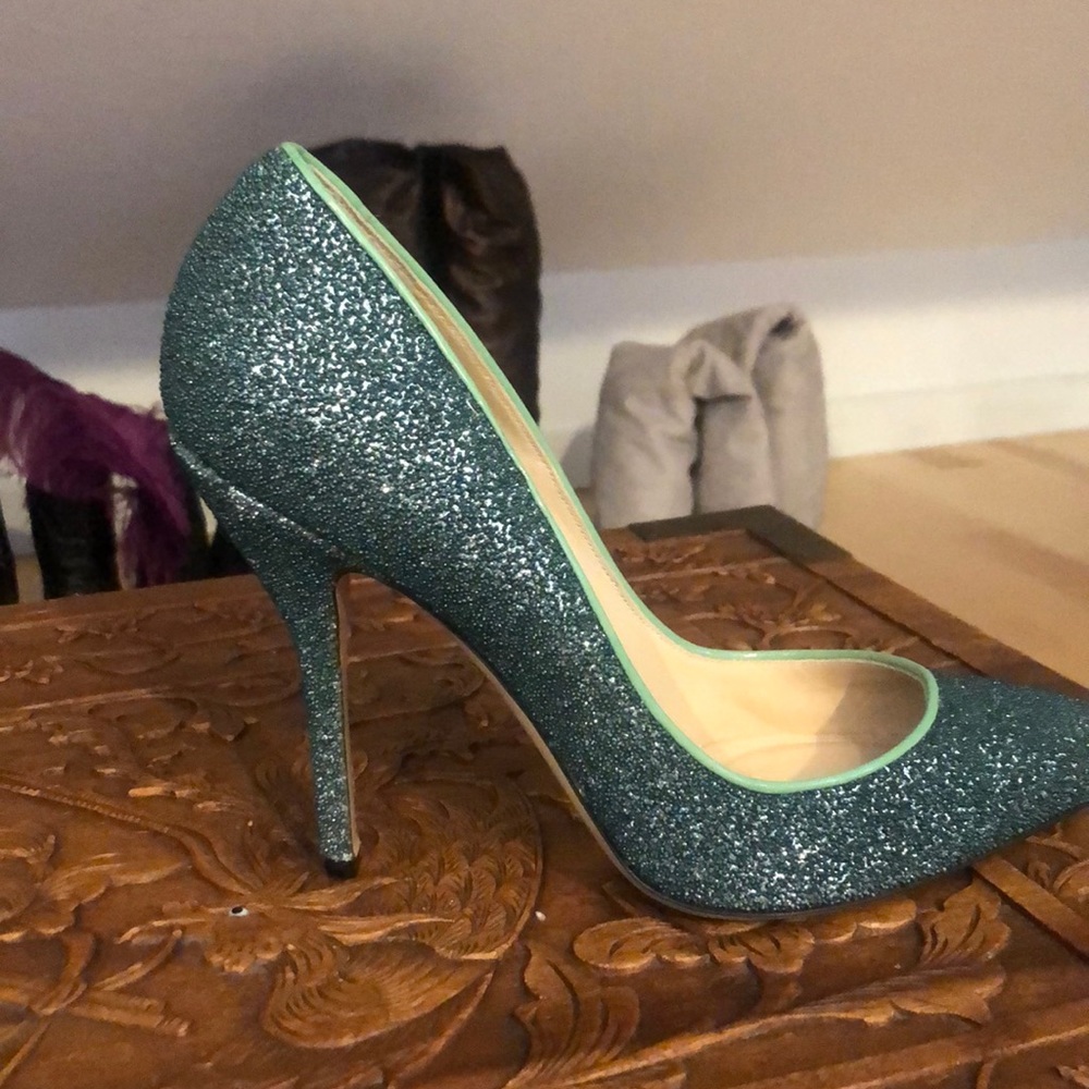 Paul Andrew x Rosie Assoulin Glitter Pumps